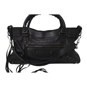 Balenciaga Anniversary Handbag Black Edition Shoulder First The Bag